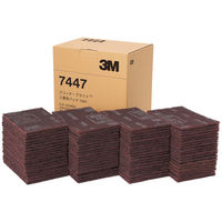 【研磨材】 3M 「現場のチカラ」 スコッチブライト(TM)工業用パッド7447 BULK 1箱（80枚入）  オリジナル（わけあり品）