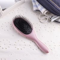 ポリヘアブラシL 髪と頭皮に心地よいブラシ KQ3149 貝印