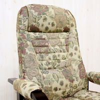 【軒先渡し】後藤家具物産 リクライニング高座椅子 4段階 肘カバー付 フラワー ZA-IK-FAB-FW 1脚（直送品）