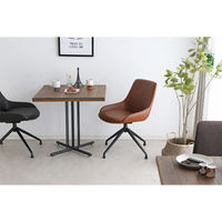 【軒先渡し】東馬 エデル ラウンドチェア　 キャメル 54675780 1台（直送品）