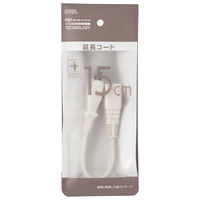 オーム電機 15cm延長コードフリープラグ22 00-1610 1個