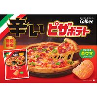 辛いピザポテト 12袋 カルビー スナック菓子 ポテトチップス おつまみ