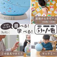 レイメイ藤井 しゃべる国旗付き地球儀&カルタ タッチミー OYV1138 1個（直送品）
