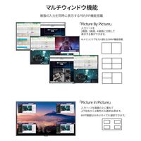 65インチ ワイド 4K液晶ディスプレイ(3840x2160/HDMIx3/DP/VGA/VAパネル) JN-V6500UHDR-N（直送品）