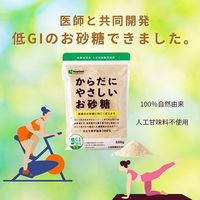 からだにやさしいお砂糖 低GI 500g 10袋 さとうきび原料100% チャック付き袋 大東製糖