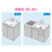 ガオナ 真空式パイプクリーナー（洗面用） GA-KK003 1個