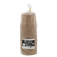 シモジマ 食品容器 未晒フードカップ 中型 850ml 004490503 1袋(25枚)