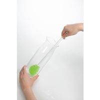 tidy（ティディー） ボトル洗い用ブラシ プラタワ・フォーボトル グレー 1個 テラモト
