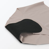 【レディース】無印良品 ひびきにくい吸水サニタリーショーツ 婦人 S モカブラウン 良品計画