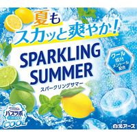 入浴剤 クール HERSバスラボ さっぱり保湿 うるおい炭酸湯 スーパークリングサマー 4種アソート 1箱（12錠入）白元アース