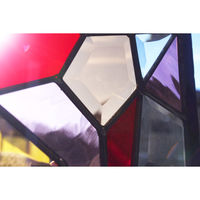 セブンホーム モザイク・レッド×置き型リーフ SH-D23+PSD-01 1セット（直送品）