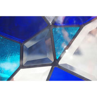 セブンホーム モザイク・ブルー×壁付け小鳥 SH-D24+PDP-C 1セット（直送品）