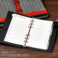 マルマン 【2024年版】リフィル バイブル データプラン 6穴 週間(見開き2週間) 月曜始まり DP175-24 1冊（直送品）