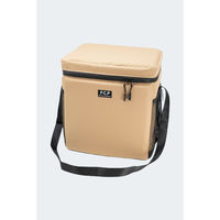 XPLUS ソフトタイプの利便性とハードタイプにも負けない保冷力を併せ持つクーラーバッグ(TAN) 215-AFXP171 1個（直送品）