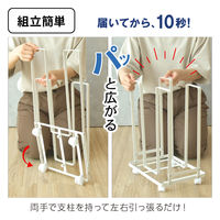 大河商事 段ボールストッカー 折り畳み簡単組立 16枚大容量 スッキリ収納 1人簡単束ねる monowa012 1台（直送品）