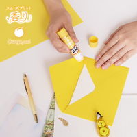 プラス スティックのり 香りプリット レギュラーサイズ 約10g オレンジピール 29774 1本