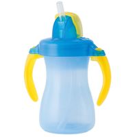 ピジョン ぷちストローボトル アクアブルー 1個