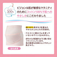 ピジョン はじめてママの妊婦帯セット L～LL グレー