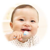 【9ヵ月頃から】エジソンママ フォーク＆スプーンBaby ピーチ 1個 ビリーブ