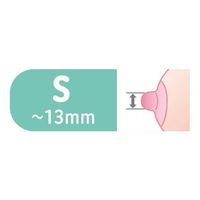 ピジョン 乳頭保護器 授乳用 ソフトタイプ Sサイズ 1個