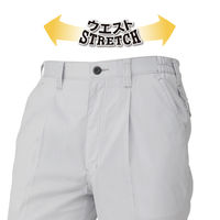 アンドレスケッティ A-4074 ワンタックスラックス（シャーリング）　 7L スカイブルー コーコス信岡 1着（直送品）