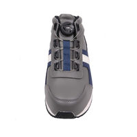 ＺＧ ZG-04 ダイヤル式セーフティーミドル 25cm グレー／ネイビー コーコス信岡 1足（直送品）