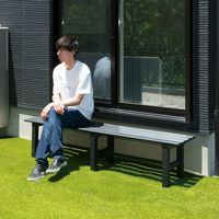 武田コーポレーション アルミ縁台180 AL-180GY １箱（直送品）