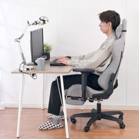 武田コーポレーション ファブリックゲーミングチェア GMES-F07GRY １箱（直送品）