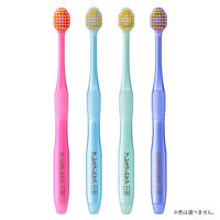 プレミアムケア ハブラシ 高歯垢除去 6列超コンパクト ふつう 薄型ヘッド プラークスクラブ毛 1本 エビス