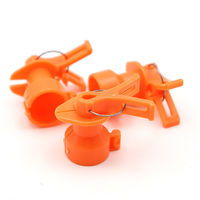 日本ピアレス工業 カサジゾウ オレンジ 250個入 2057949 1セット(250個入)（直送品）