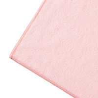 重光商事 「現場のチカラ」 マイクロファイバータオル洗車用 ピンク 300×500mm 1セット(5袋(15枚)) オリジナル