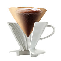 HARIO（ハリオ）ペーパーフィルター 100枚入 ホワイト 1～2杯用 V60 01 VCF-01-100WK 1個