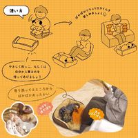 犬暖 のって寝ころぶフットウォーマー 1個 ドギーマンハヤシ