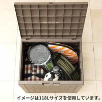 天馬 木目調樹脂製ストッカー118 812003931 1個