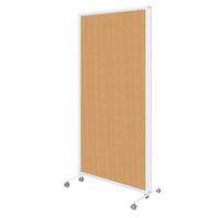 トーカイスクリーン 折りたたみ3連スクリーン 幅2784×奥行476×高さ1803mm ナチュラル SAN-1827 ナチュラル 1台（取寄品）