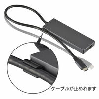 オーム電機 マルチドッキングアダプターTypeCコネクタ搭載 01-3108 1個