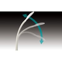 ジェントス 高演色デスクライトホワイト DK-R255WH 1個