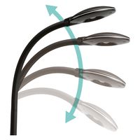 ジェントス 高演色コンパクトデスクライト DK-R256BK 1個