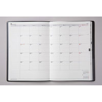 高橋書店 【2024年版】デスクダイアリー A5 見開き1週間 月曜始まり 黒 60 1冊（直送品）