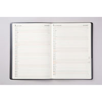 高橋書店 【2024年版】デスクダイアリー A5 見開き1週間 月曜始まり 黒 53 1冊（直送品）