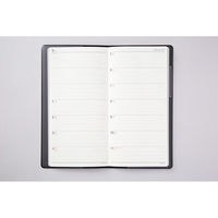 高橋書店 【2024年版】ニューダイアリー9 手帳判 見開き2週間 月曜始まり 黒 71 1冊（直送品）