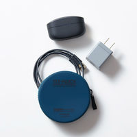 キングジム テクスポーチ ラウンド シリコン ポーチ カーキ TXP300-KH 1個