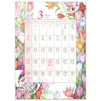 フロンティア 2024年卓上カレンダー　モダンフラワー CAL-140 5冊（直送品）