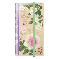 フロンティア 2024年ダイアリー クラシックローズ 紫 SS DY-098 5冊（直送品）