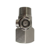 日東工器（株） パージアダプタ（ねじ取付用） PAD-8FM STEEL NBR 1個（直送品）