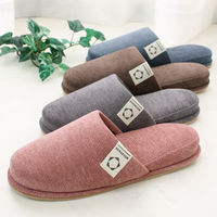 ストロング 来客用 MELSTONEタグスリッパ Mサイズ グレー 62-1-005 1足