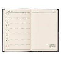 【2024年版】NOLTY 能率手帳1 小型版 月曜始まり 黒 1211 1冊 日本能率協会マネジメントセンター（直送品）