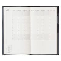 【2024年版】NOLTY リスティ1 月曜始まり ブラック 6501 1冊 日本能率協会マネジメントセンター（直送品）