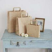 シモジマ H25チャームバッグ 26-4 未晒無地 003267401 1袋(50枚)