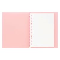 マルマン クルフィット バインダー A5 20穴 ライトピンク F091-38 1冊